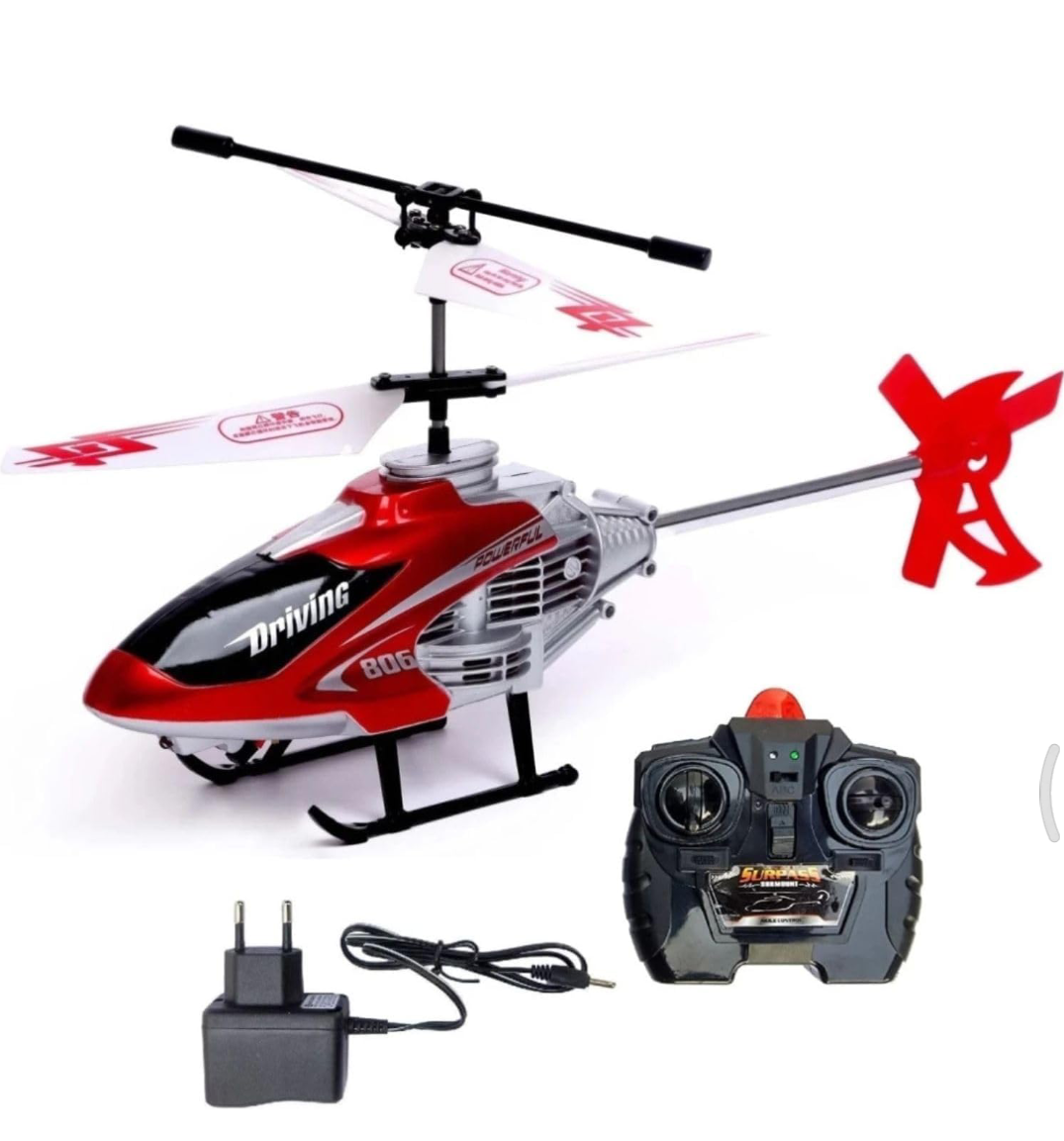 High Speed Velocity Remote Control Helicopter with Unbreakable Blades Infrared Sensors Chargeable Flying Helicopter Toy for Kids