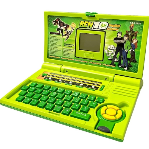 TOY 20 Activity Educational Laptop Toy with Mouse Phonetic LCD Display Game for Kids Boys &amp; Girls