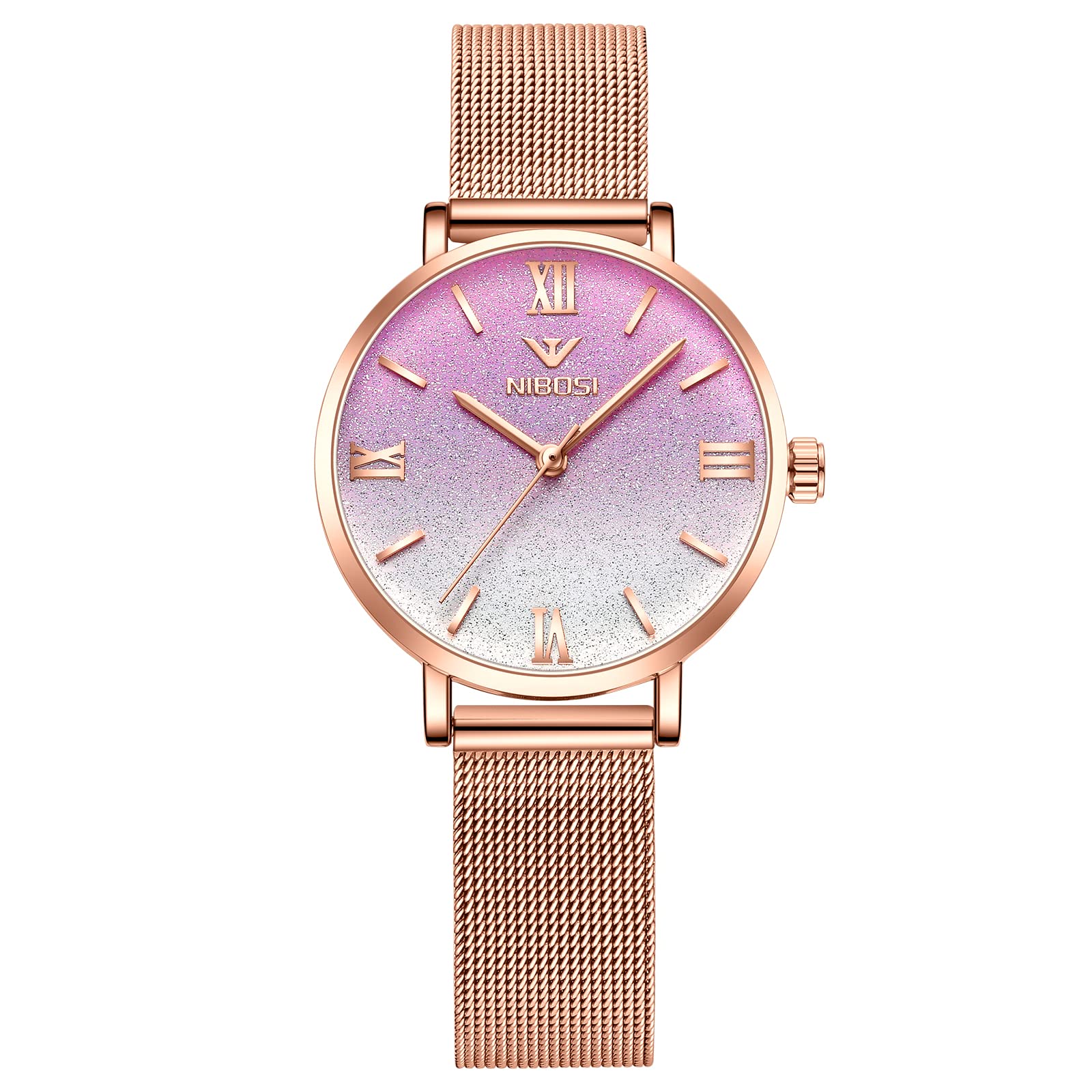 "Glamorous Elegance: Gucci-Inspired Golden Round Dial Ladies Watch with Brocade Chain Strap"